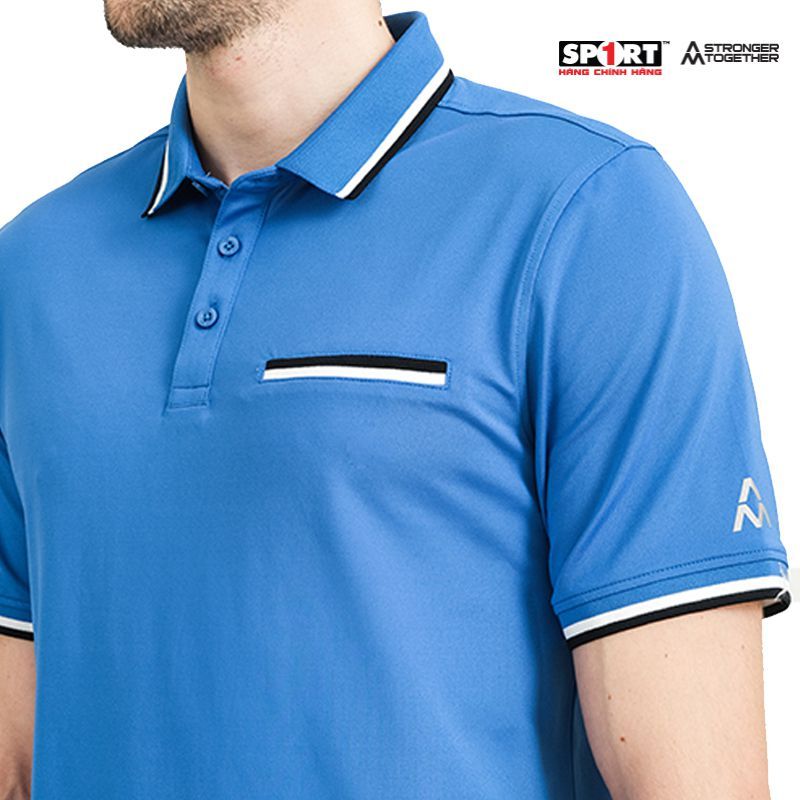  Áo Polo nam AM MP061 prenchblue 