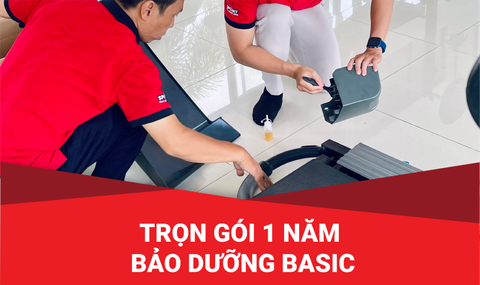  BẢO DƯỠNG CƠ BẢN 1 NĂM BASIC (COMBO 3 LẦN  QUÀ TẶNG) 