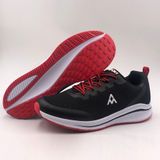  Giầy Running MID TOP màu Black/Red AM23106 