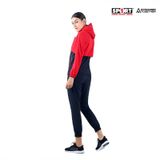  Bộ gió AM nữ mũ pha Black WWS001 màu Red/ Black 