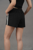  Quần running nữ AM màu đen SRW2522-00 