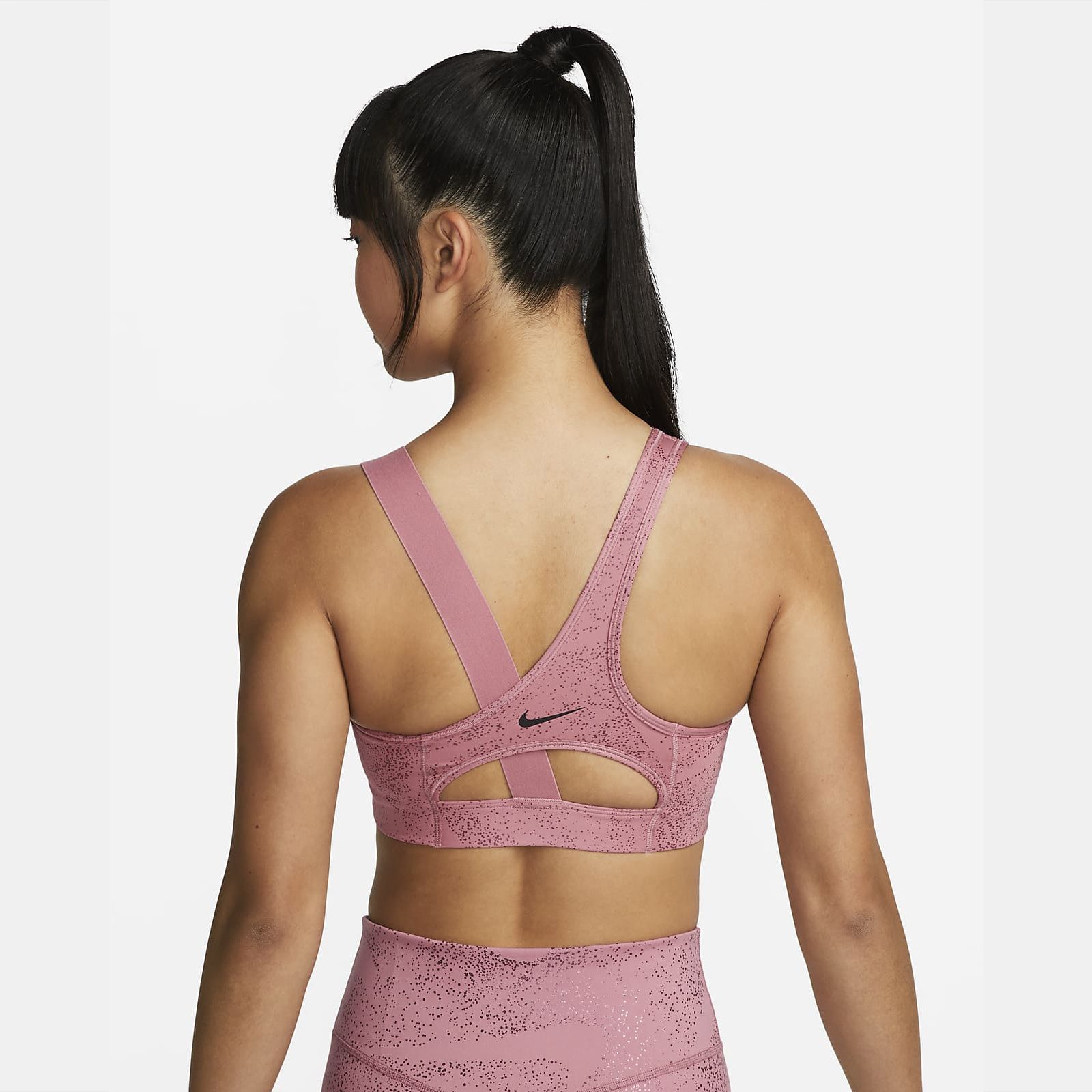  Áo training nike AS W NK DF SWSH ASYM AOP BRA nữ DQ5243-667 