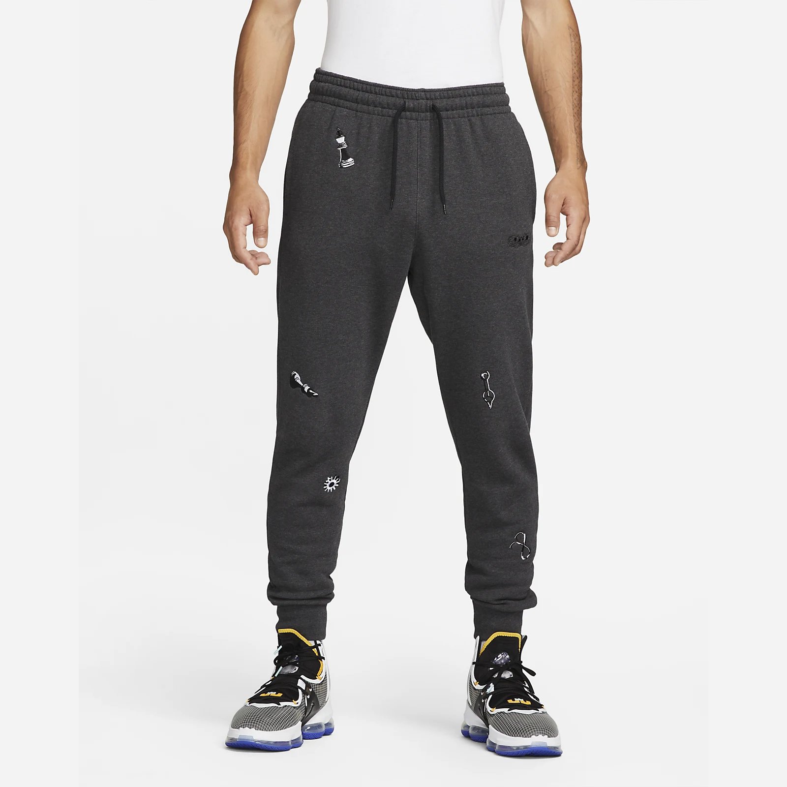 Quần bóng rổ nike AS LJ M NK FLEECE PANT nam DQ6146-032