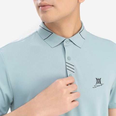  Áo Polo nam AM màu xanh ngọc MP25105-34 
