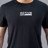  Áo Tshirt nam AM màu đen TSM234-00 