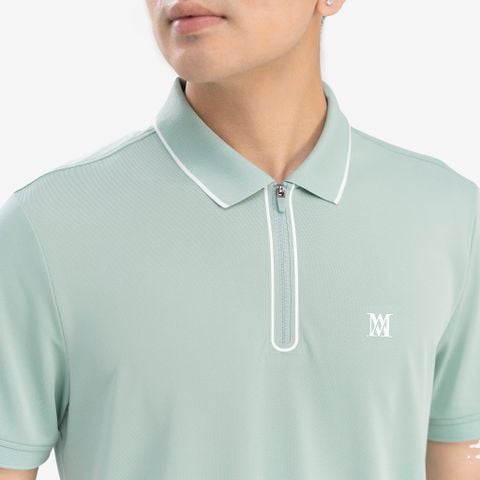  Áo Polo nam AM màu xanh mint MP25118-37 