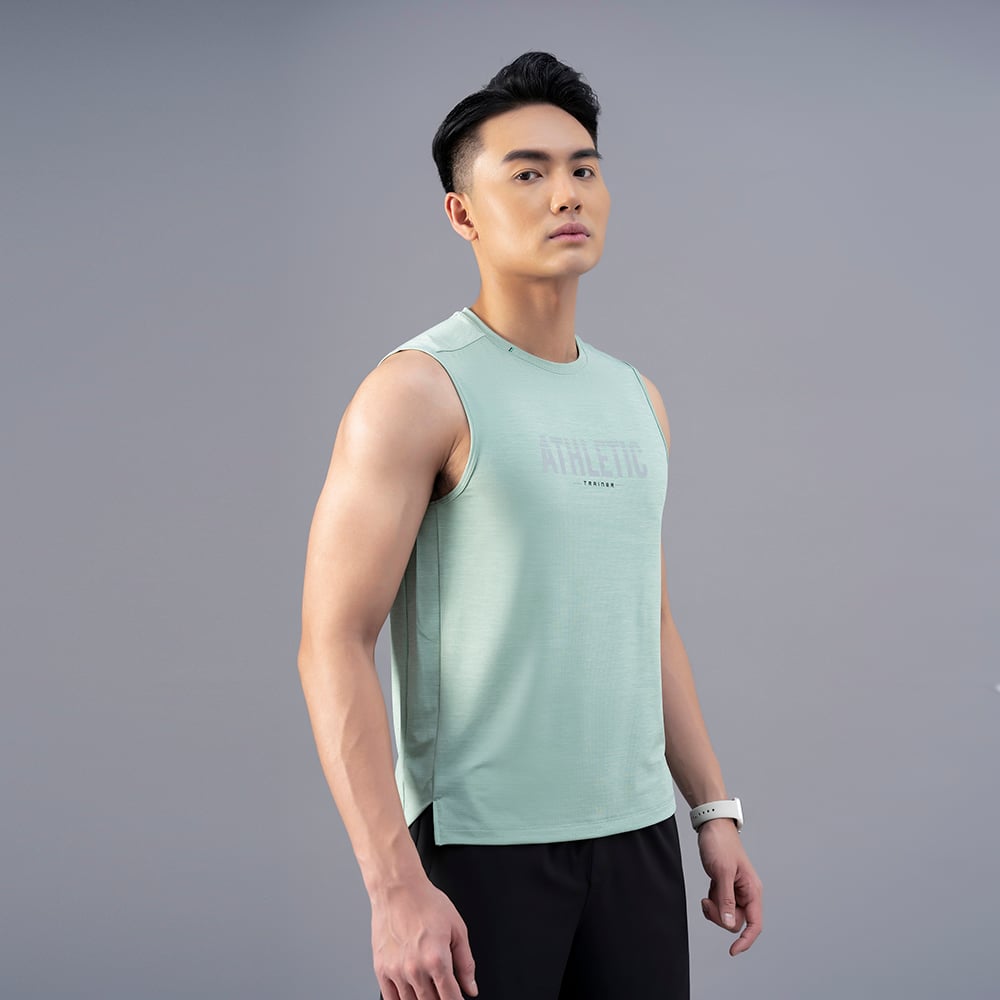 Áo Tanktop nam AM màu Light Green TTM231-77