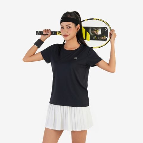  Áo Tshirt nữ AM màu đen TSW2401-00 