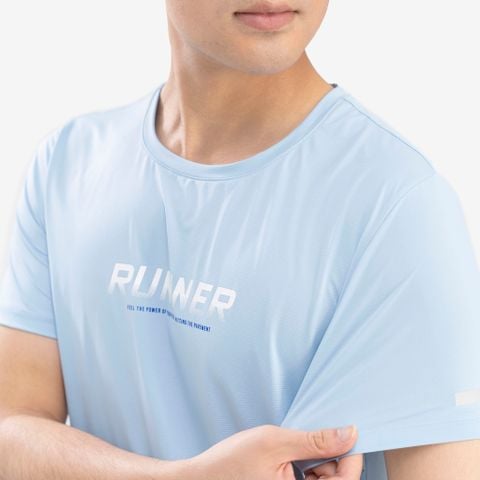 Áo Tshirt nam AM màu xanh nhạt MT25124-33 