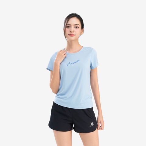  Áo Tshirt nữ AM màu xanh nhạt WT25114-33 