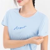  Áo Tshirt nữ AM màu xanh nhạt WT25114-33 