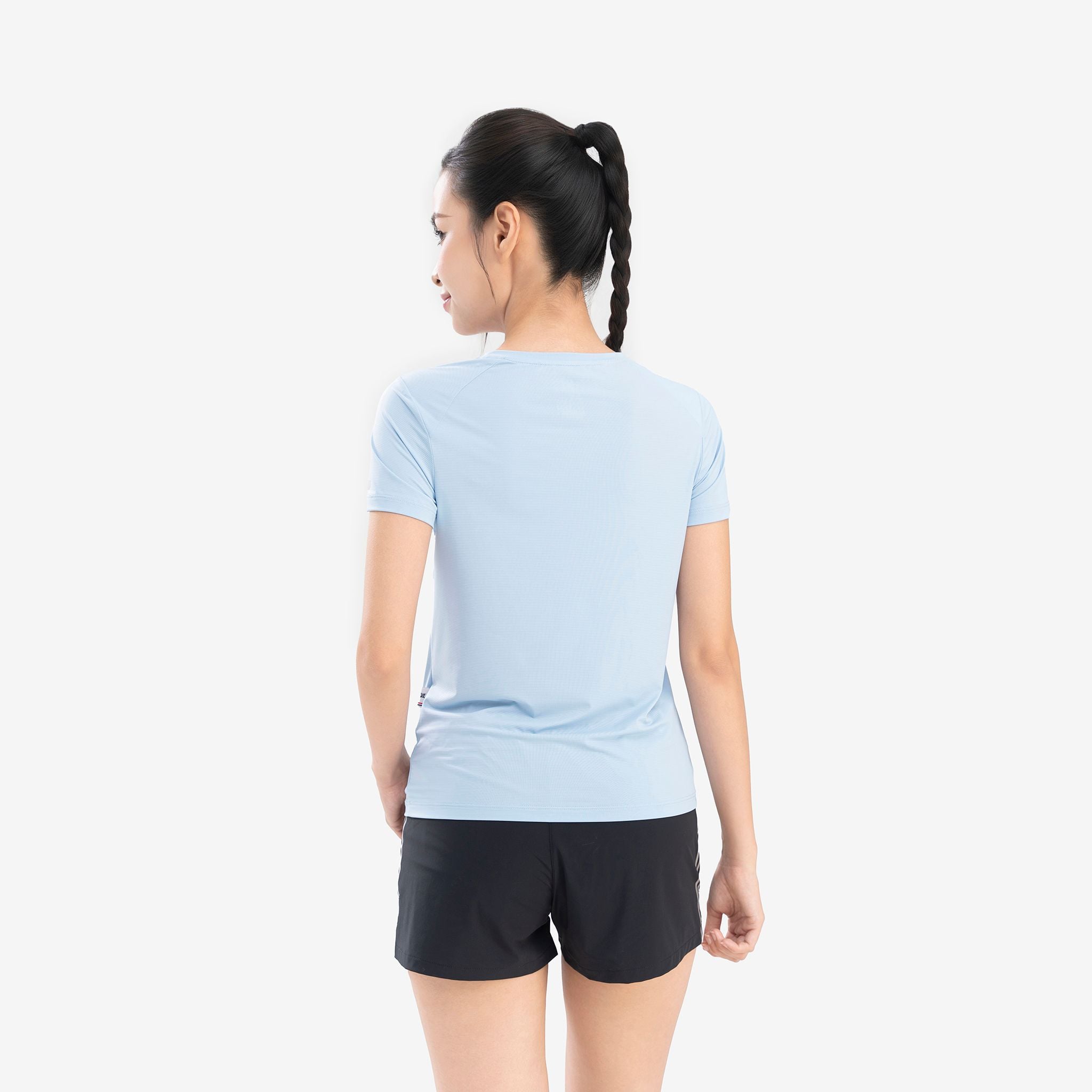  Áo Tshirt nữ AM màu xanh nhạt WT25114-33 