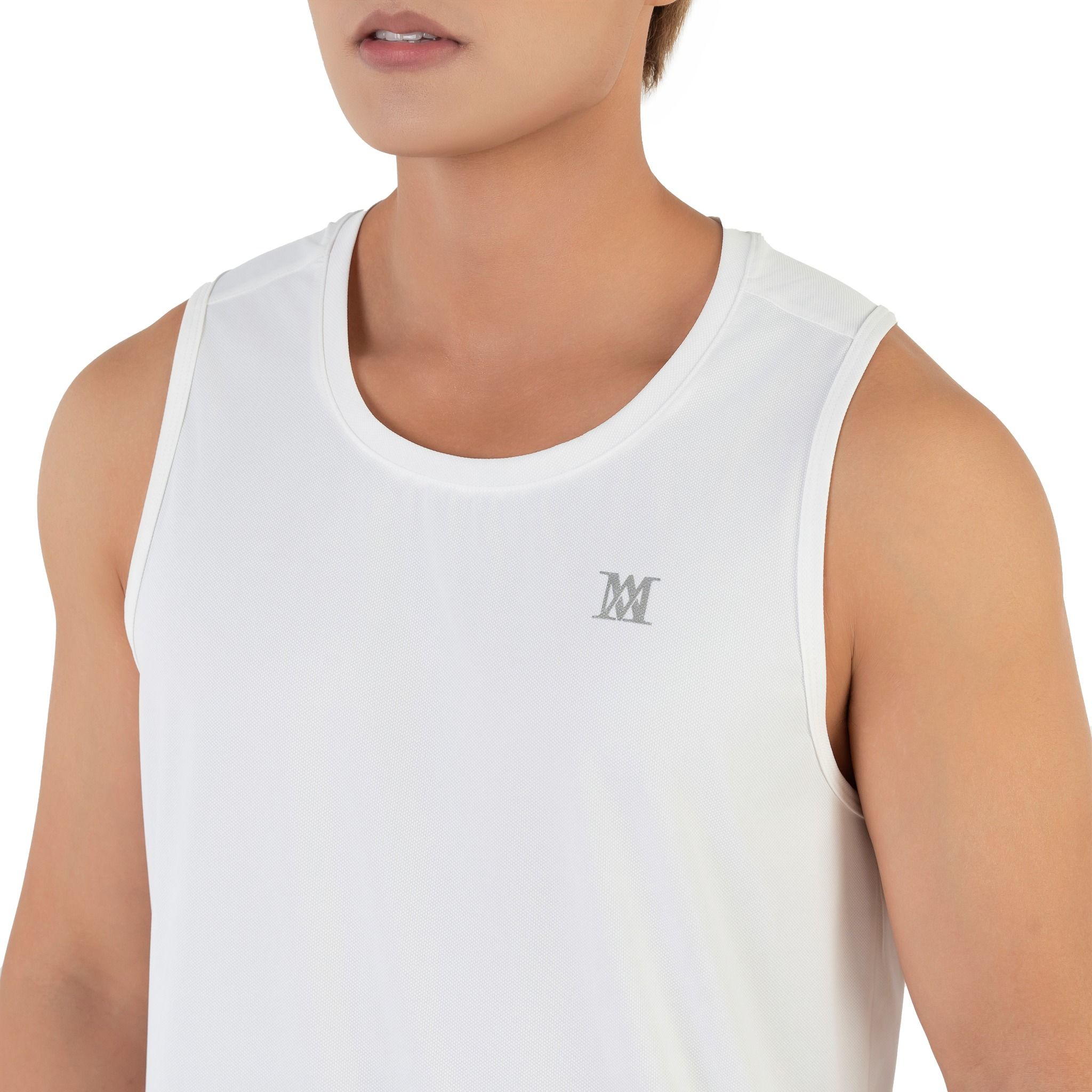  Áo tanktop AM nam màu trắng TTM2405-11 