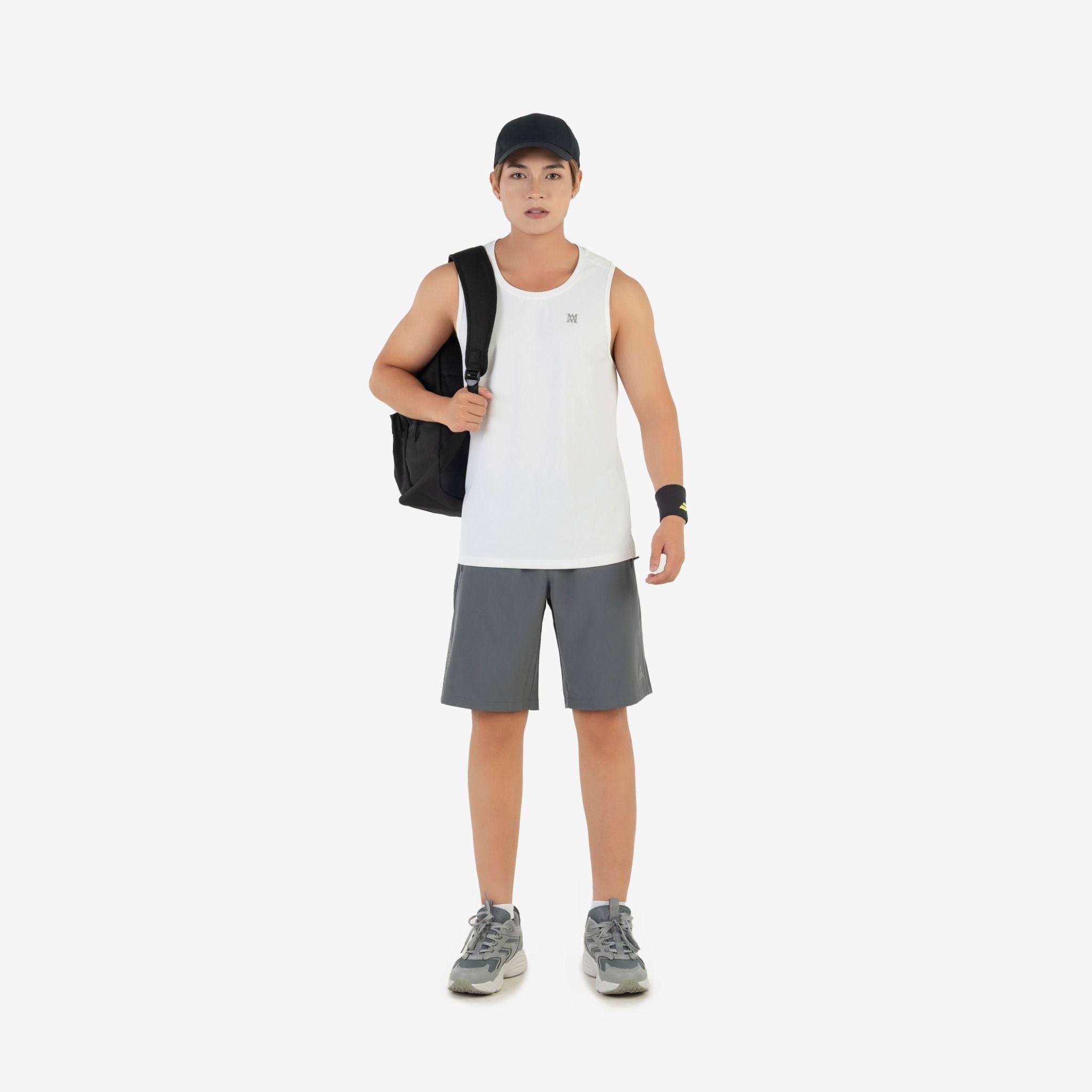  Áo tanktop AM nam màu trắng TTM2405-11 