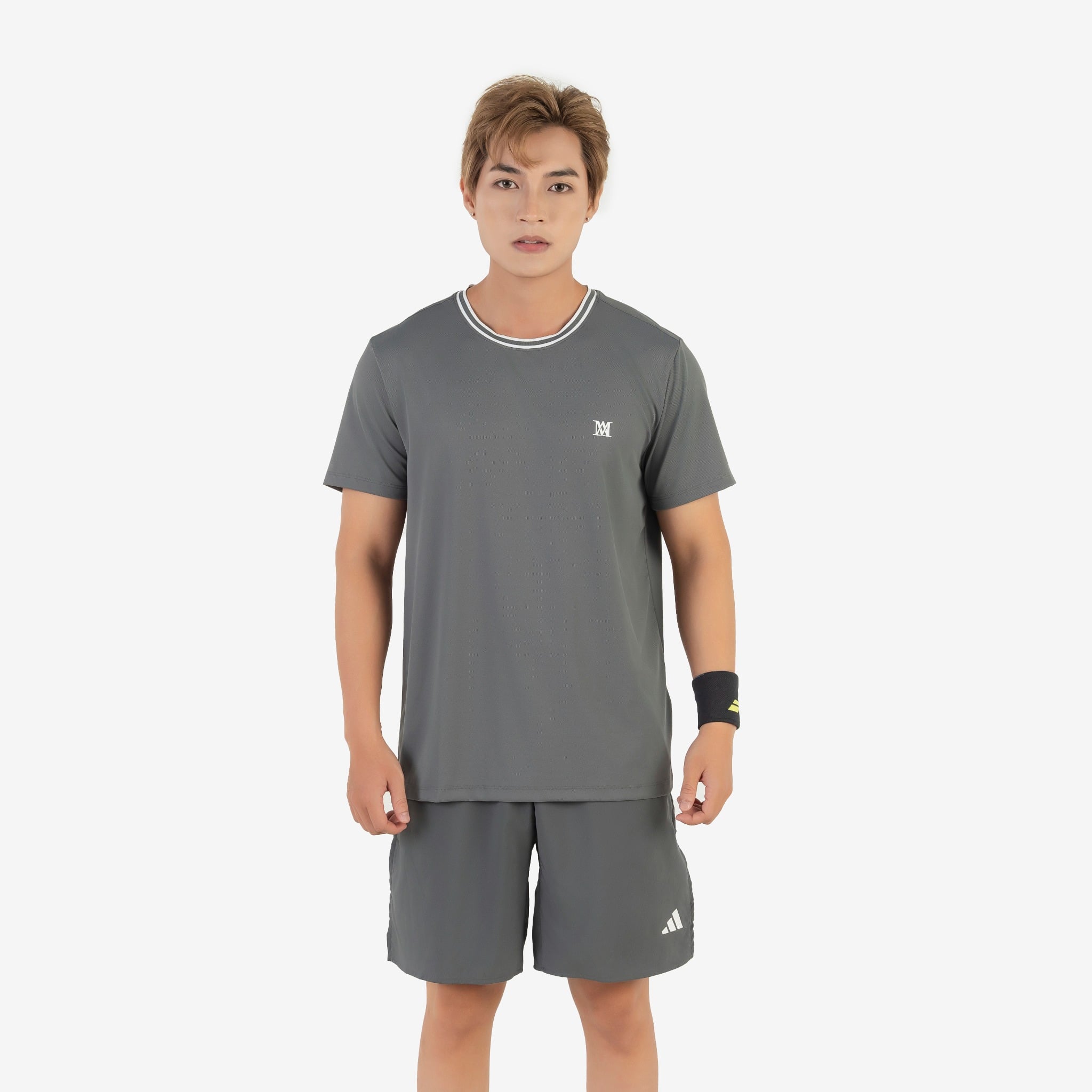 Áo Tshirt nam AM màu xám TSM2401-22