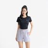  Quần running nữ AM màu tím nhạt SRW2521-44 