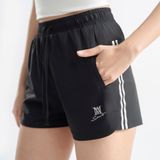  Quần running nữ AM màu đen SRW2522-00 