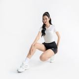  Quần running nữ AM màu đen SRW2521-00 