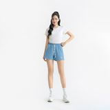  Quần running nữ AM màu xanh SRW2521-33 