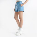  Quần running nữ AM màu xanh SRW2521-33 