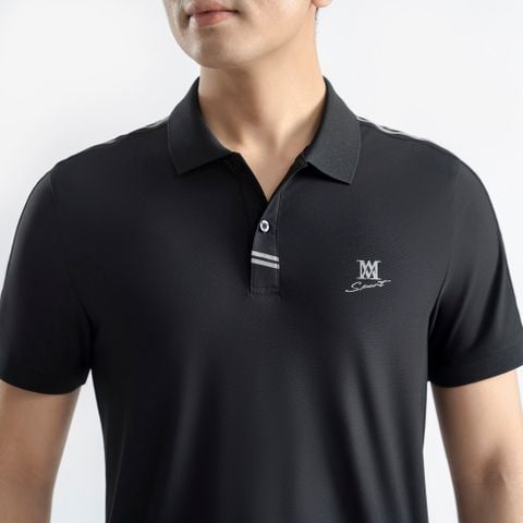  Áo Polo nam AM màu đen MP25101-00 