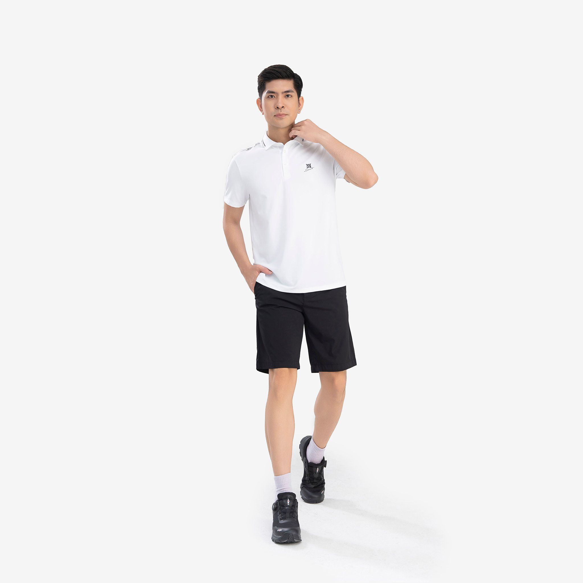  Áo Polo nam AM màu trắng MP25104-11 
