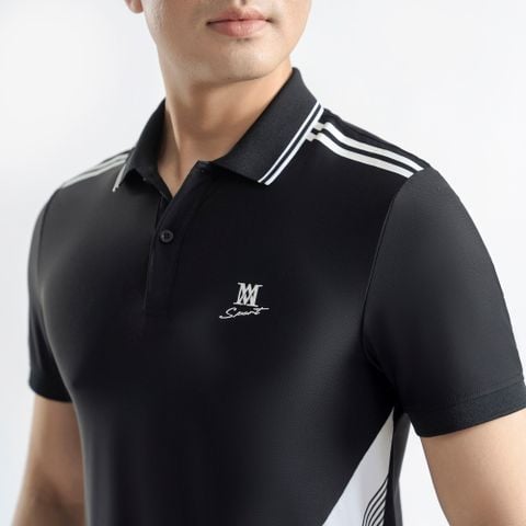  Áo Polo nam AM màu đen MP25102-00 