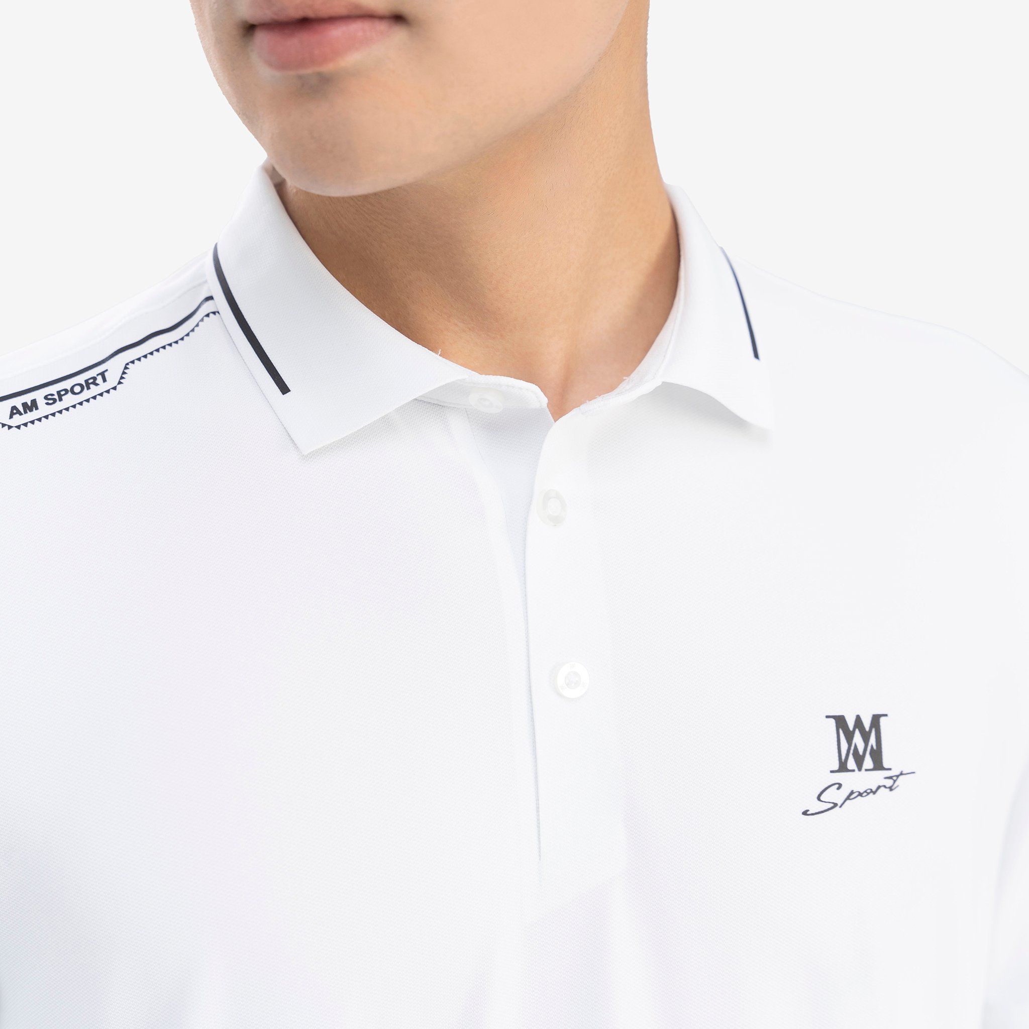  Áo Polo nam AM màu trắng MP25104-11 