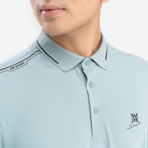  Áo Polo nam AM màu xanh ngọc MP25104-34 