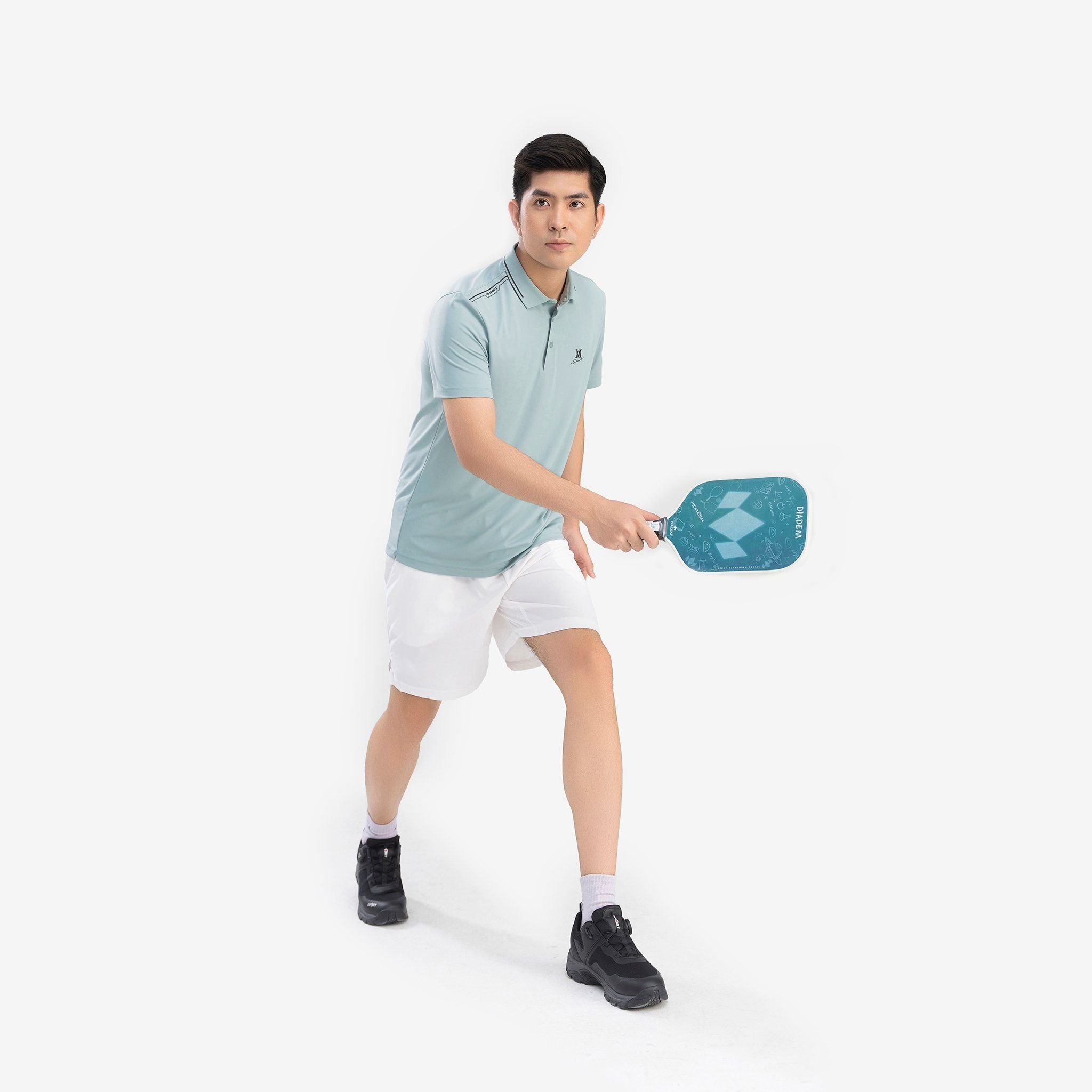  Áo Polo nam AM màu xanh ngọc MP25104-34 