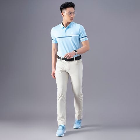  Áo Polo nam AM màu Blue Sky PLM234-33 