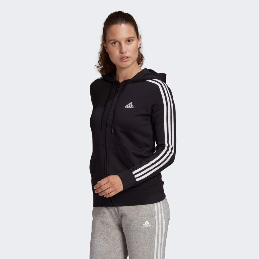 Áo thể thao adidas W 3S FT FZ HD nữ GL0792