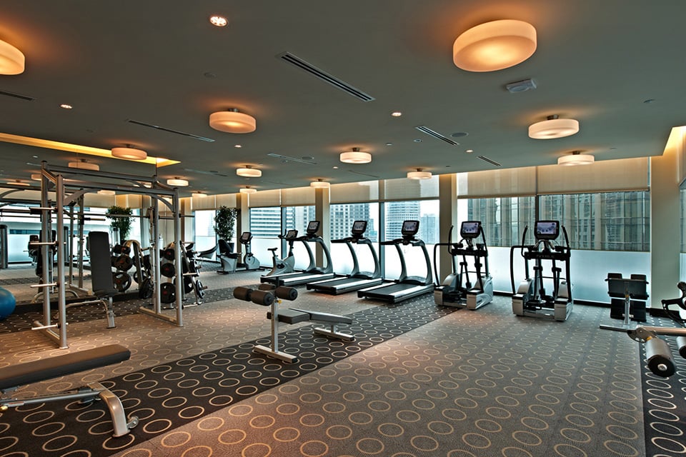 Phòng tập gym cao cấp