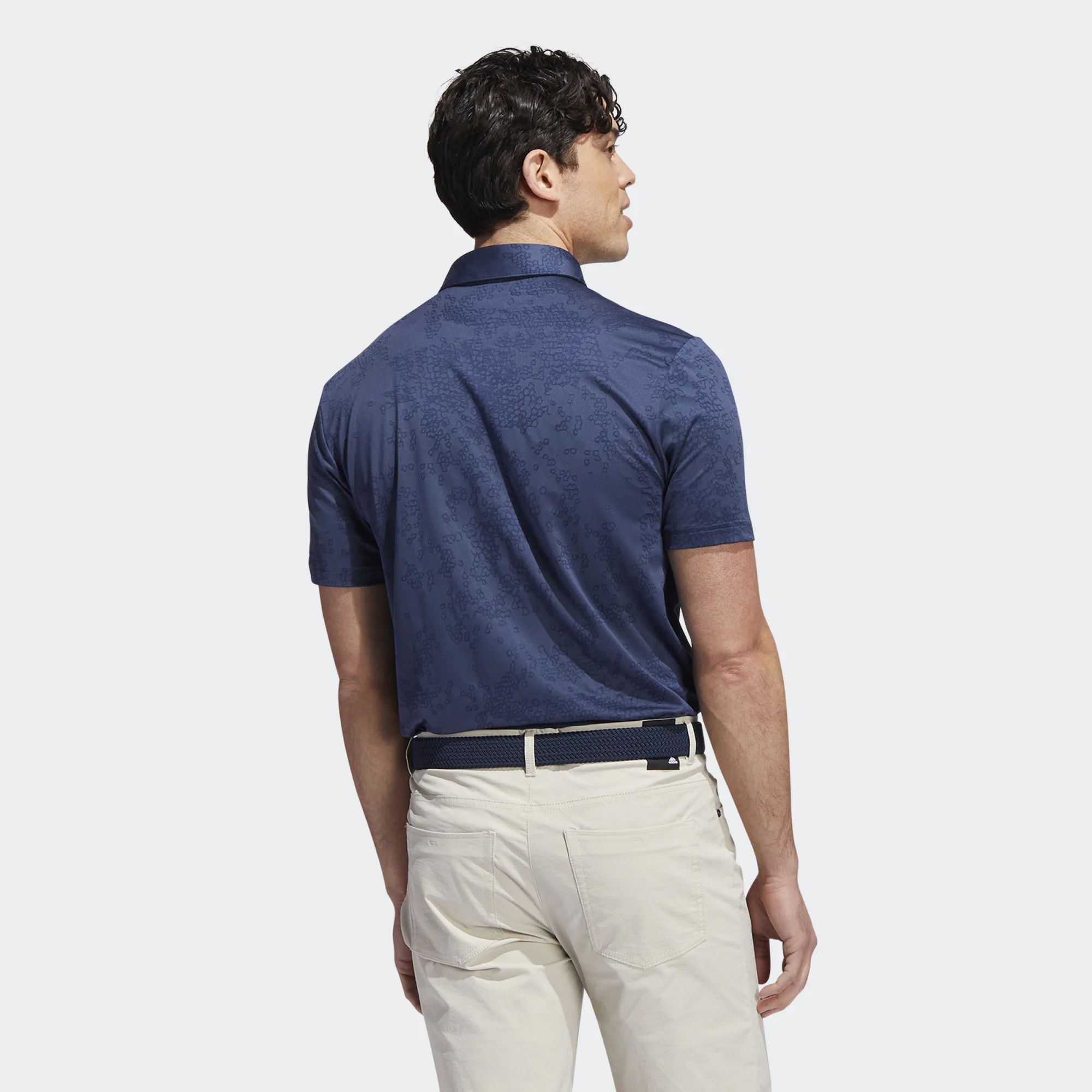  Áo golf POLO JACQUARD adidas nam - HF6617 