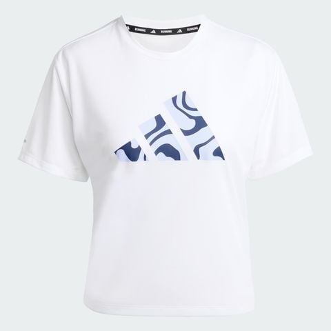  Áo running adidas Run It Brand Love nữ JD2349 