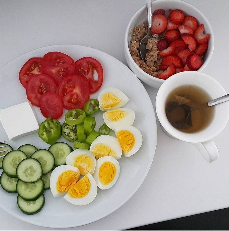 thuc don bua sang giam can 3