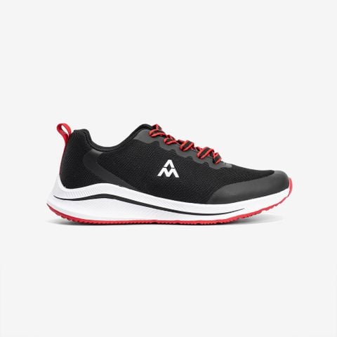  Giầy Running MID TOP màu Black/Red AM23106 