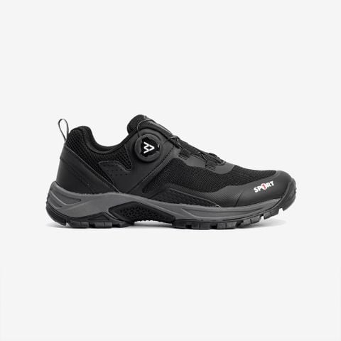  Giầy Running Nam màu Black AM23200 