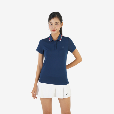  Áo Polo Nữ AM  màu tím than PLW2408-44 