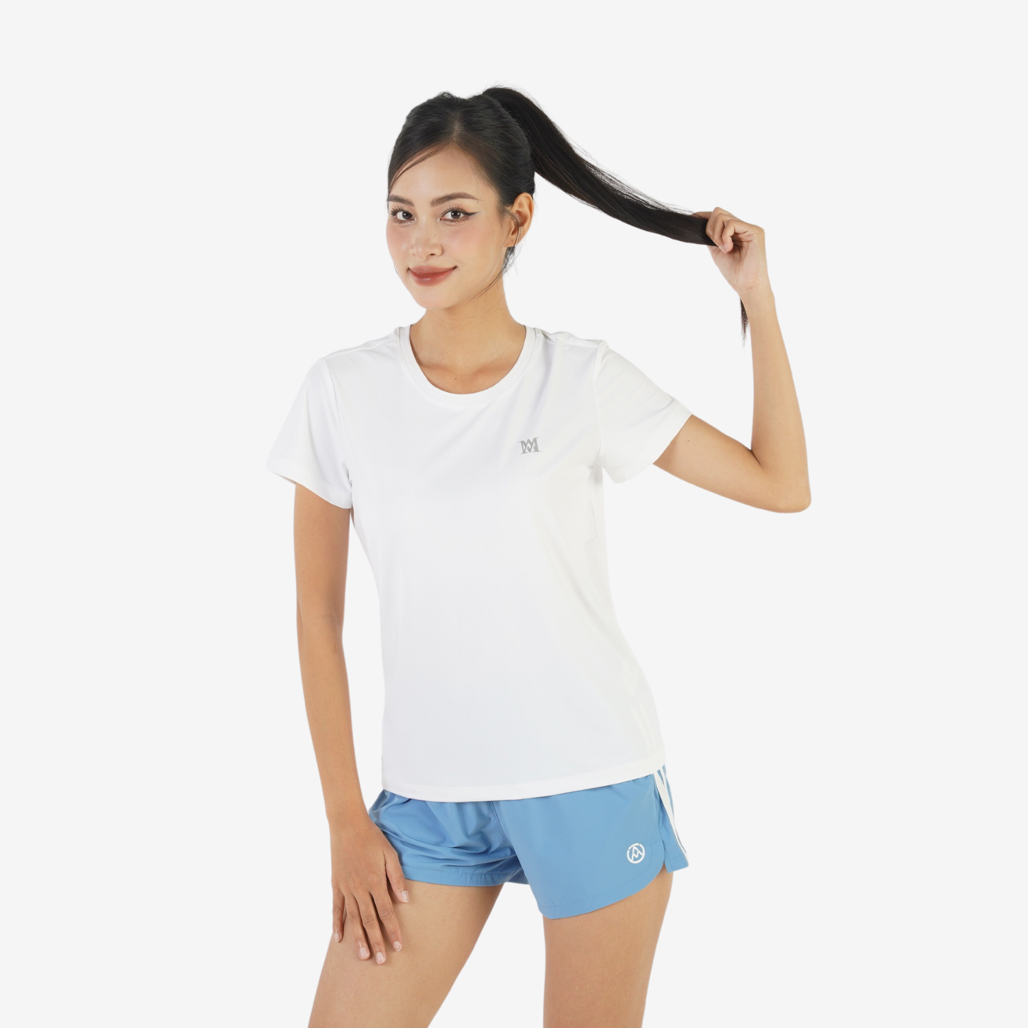 Áo Tshirt nữ AM màu trắng TSW2401-11