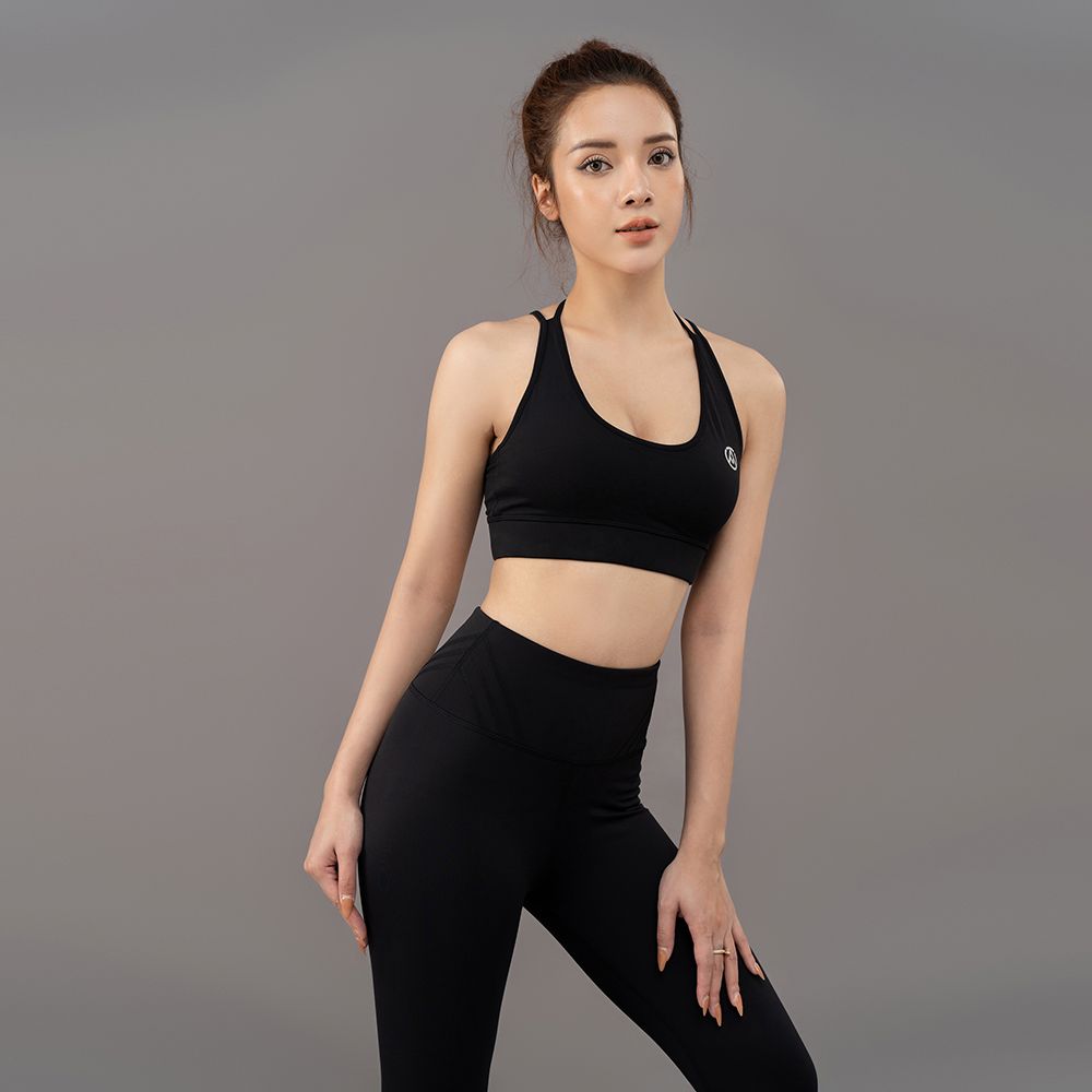  Quần legging AM,Khuyến mại AM màu Black LG231-00 