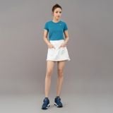  Áo Tshirt nữ AM xanh cổ vịt TSW2302-32 