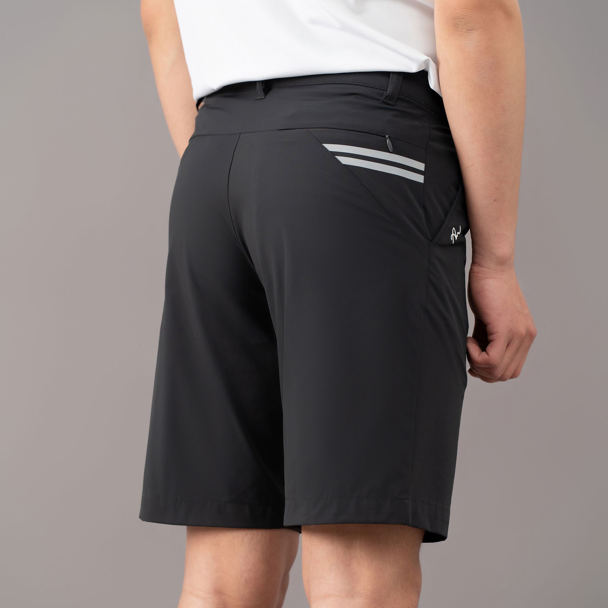  Quần short golf nam AM Dark Grey SGM232-20 