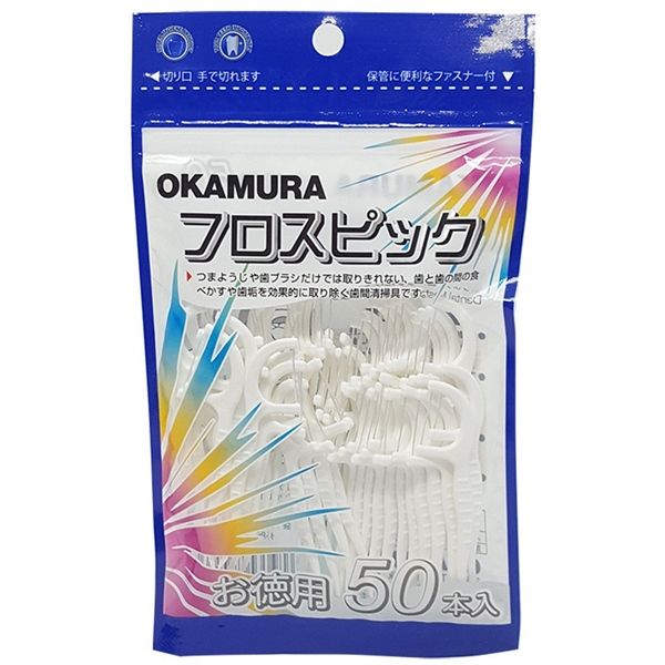 Tăm chỉ kẽ răng nha khoa Okamura