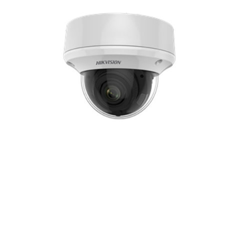 Camera HD-TVI bán cầu hồng ngoại 80m 8MP DS-2CE5AU7T-VPIT3ZF