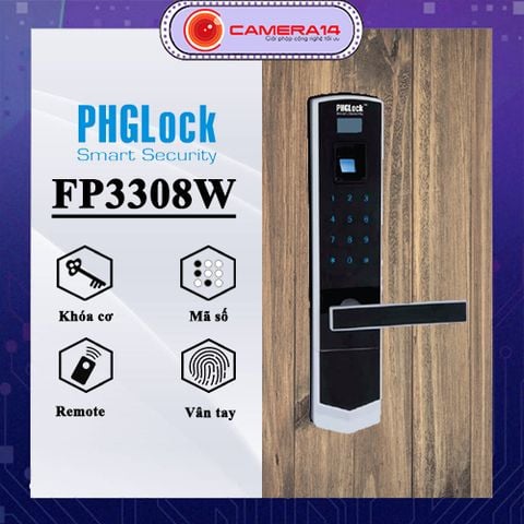 Khóa điện tử cao cấp PHGLock FP 3308W