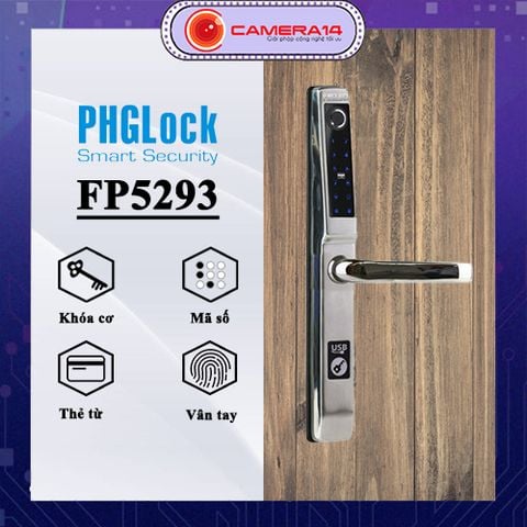 Khóa cửa vân tay PHGLock FP 5293