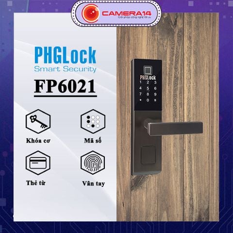 Khoá cửa vân tay PHGLock FP 6021 AS