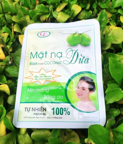  MẶT NẠ DỪA (5 MIẾNG) 