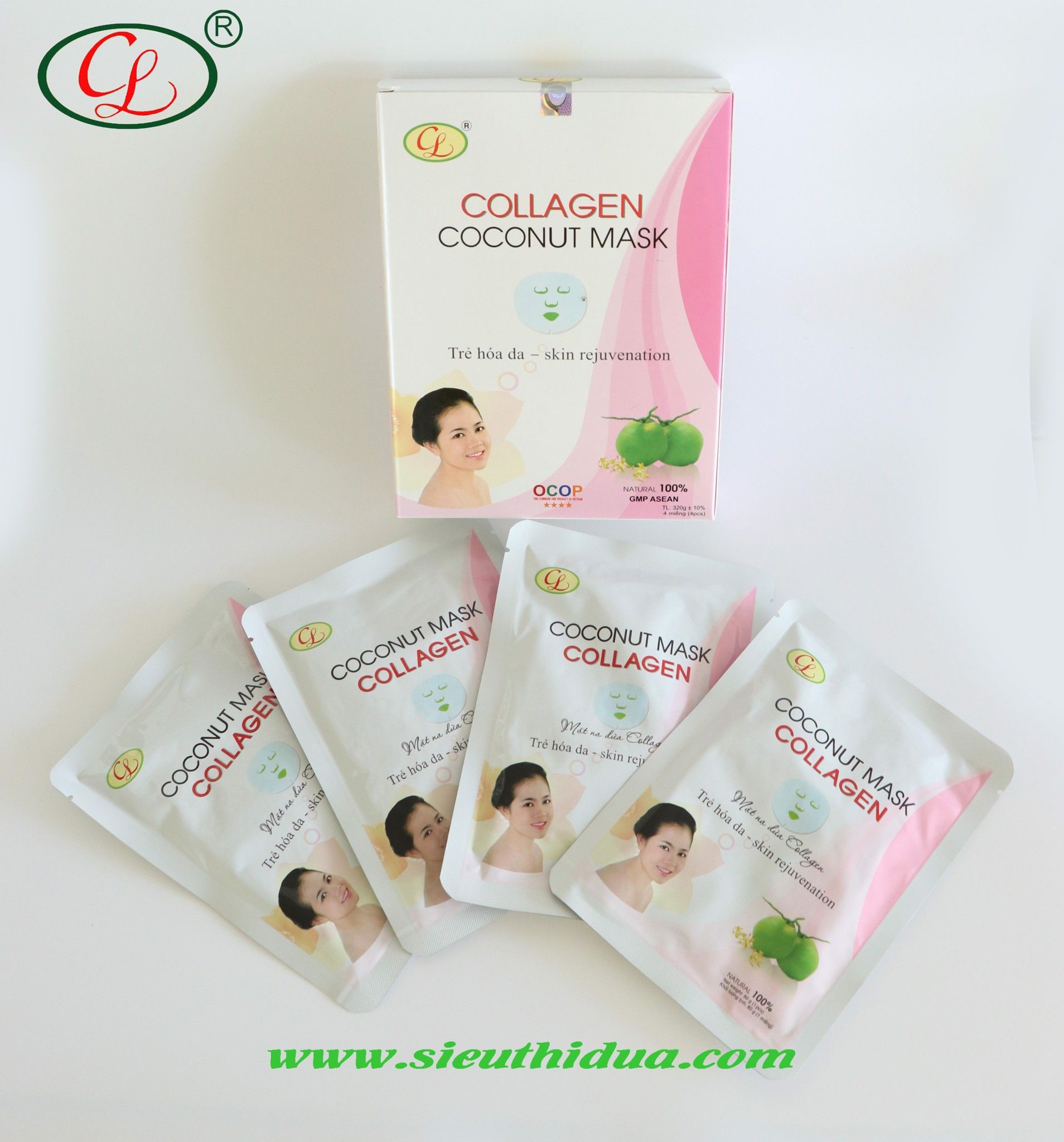  MẶT NẠ DỪA COLLAGEN 